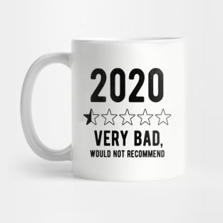 2020 Would Not Recommend bad review Mug